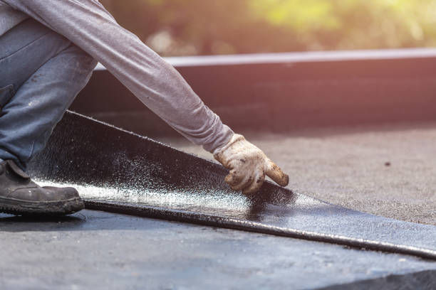 Professional Interior Drainage System technician working in Martville, NY